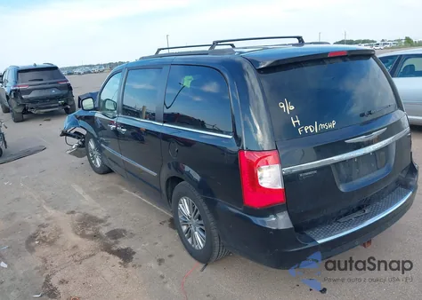 2014 Chrysler Town & Country Touring-L из США, поврежденный, VIN 2C4RC1CG7ER231925